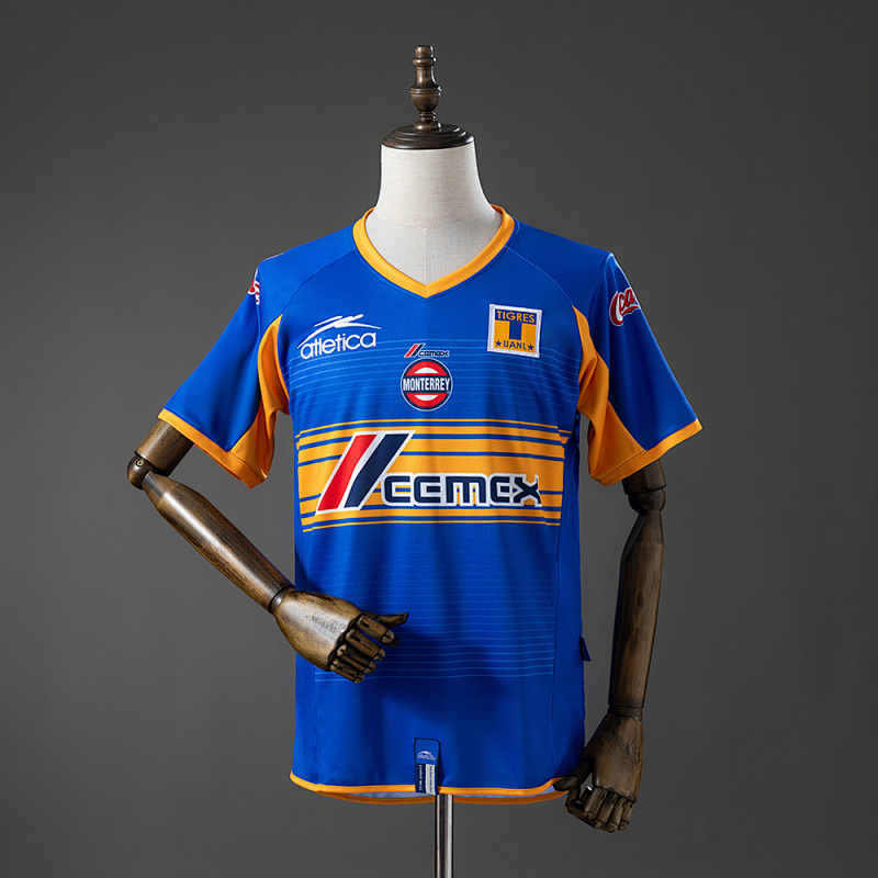 Camiseta Retro Tigres UANL 2006 Visitante S-XXL
